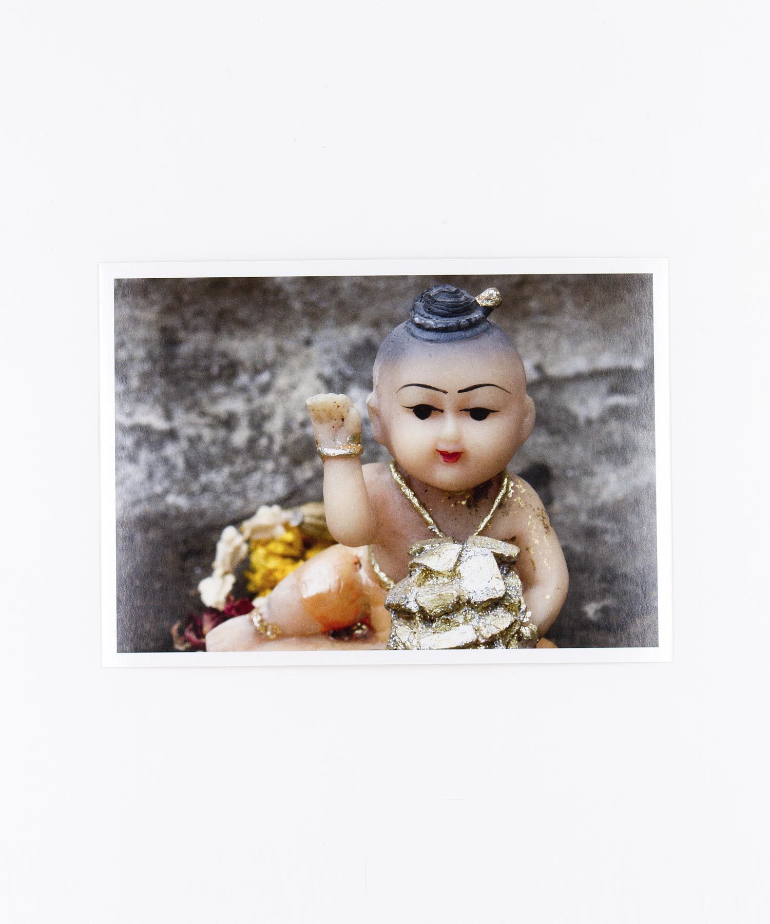 Fotopostkarte Kitsch Buddha