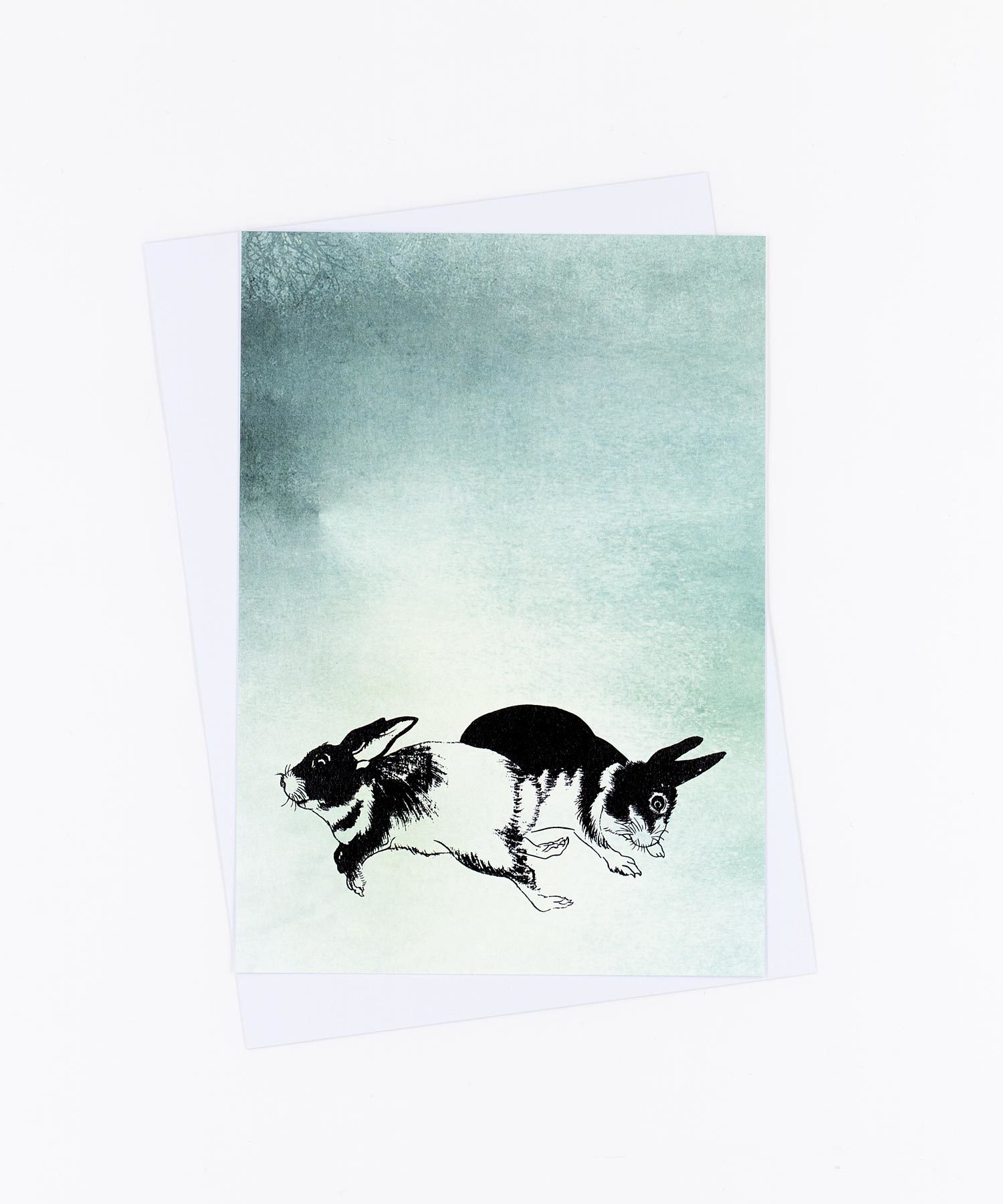 Postkarte Hasen