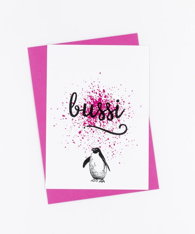 Postkarte Birds · Bussi