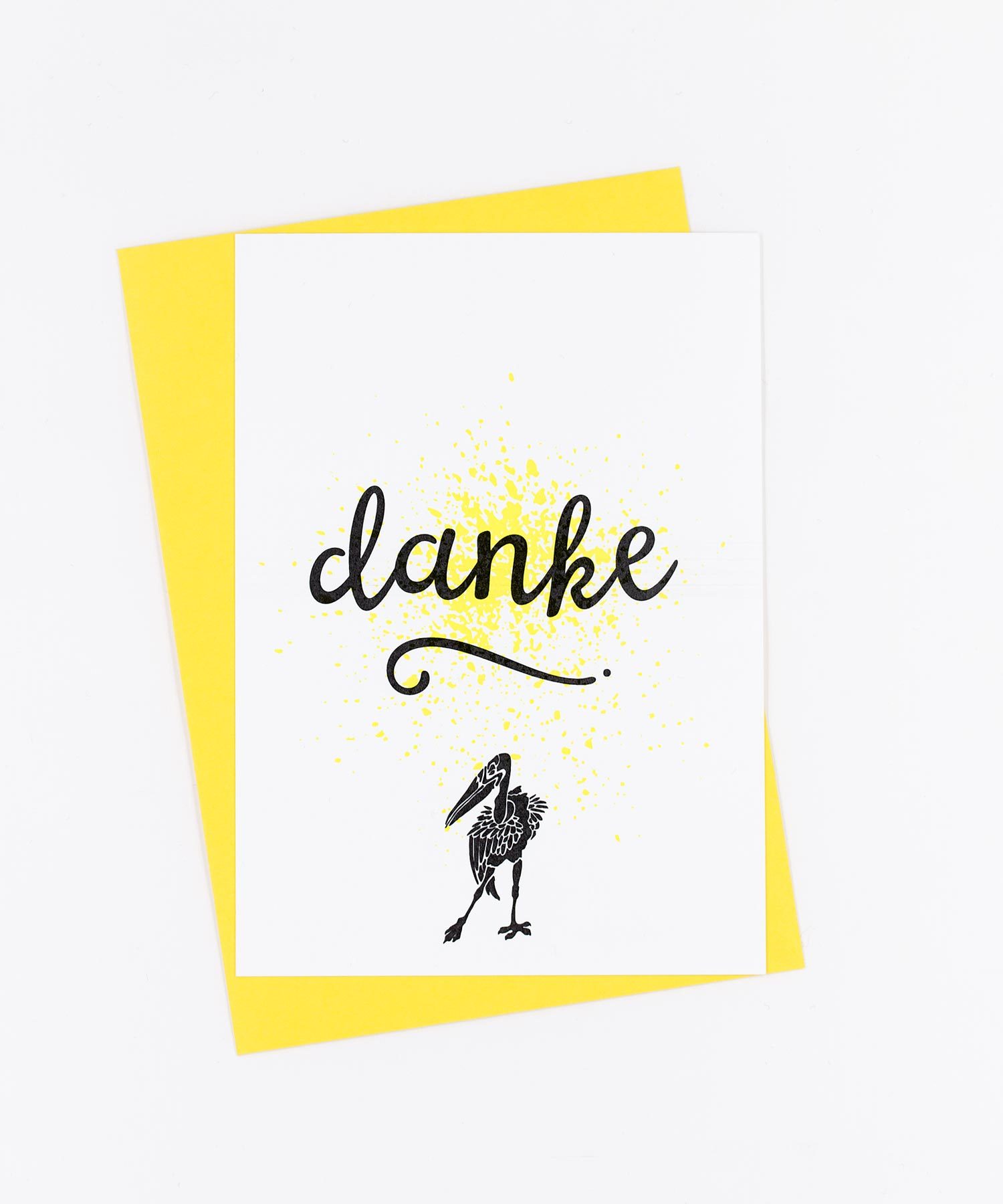 Postkarte Birds · Danke