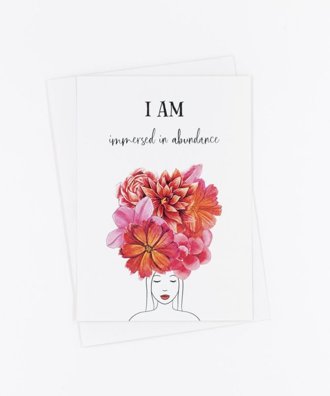 Yoga Postkarte Muladhara Chakra