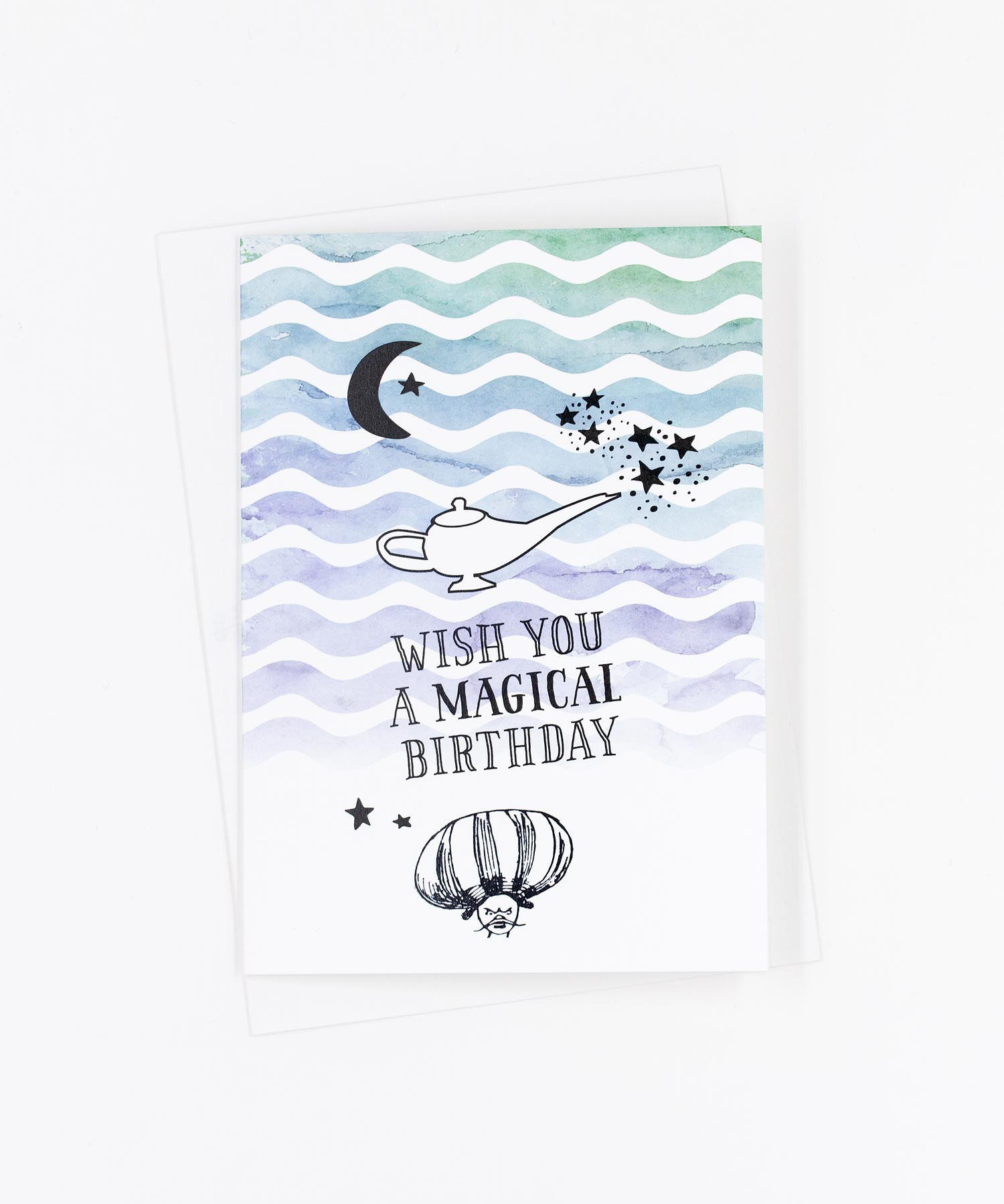 Geburtstagskarte Magical Birthday · Aladin