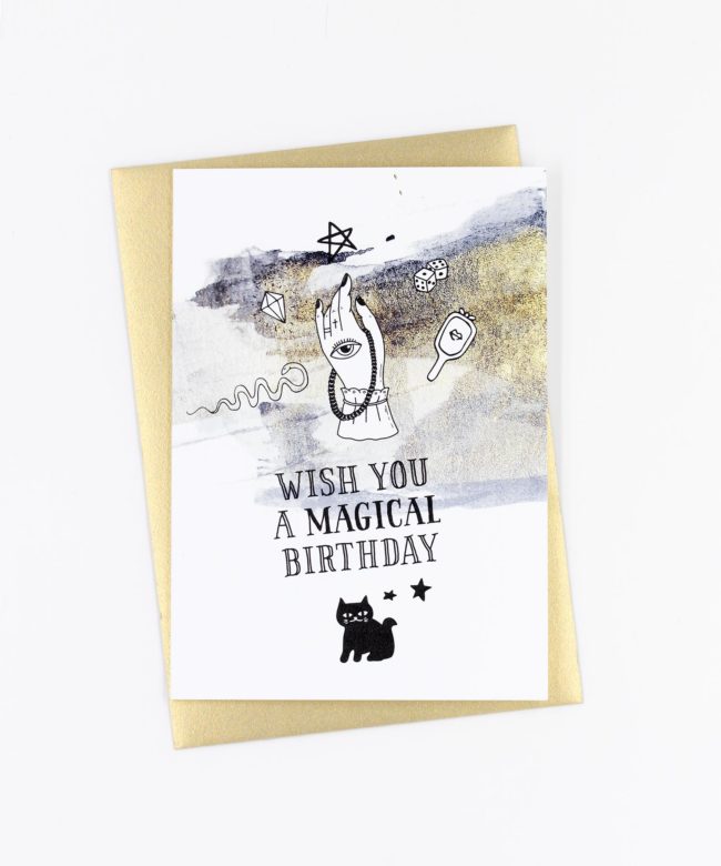 Geburtstagskarte Magical Birthday · Astro