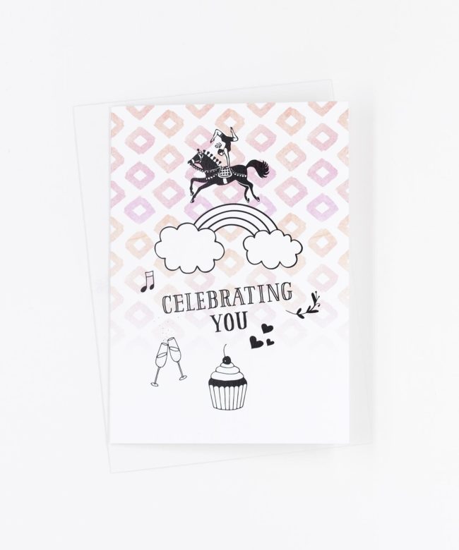 Glückwunschkarte Celebrating You