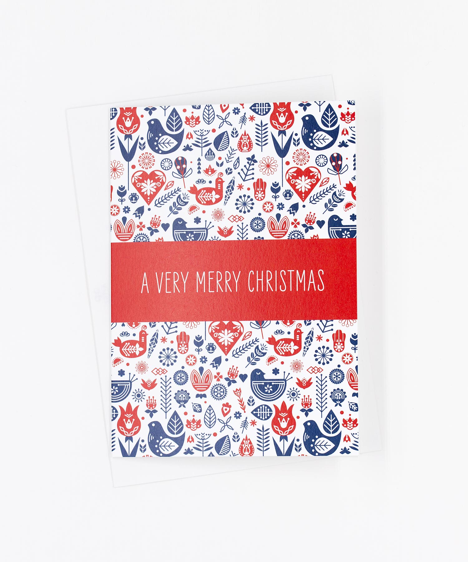 Weihnachtskarte skandinavisch · Muster