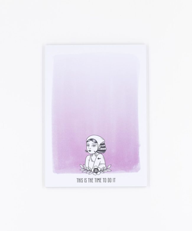 Notizblock Horoscope pink
