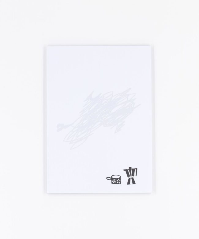 Notizblock Scribble Coffee